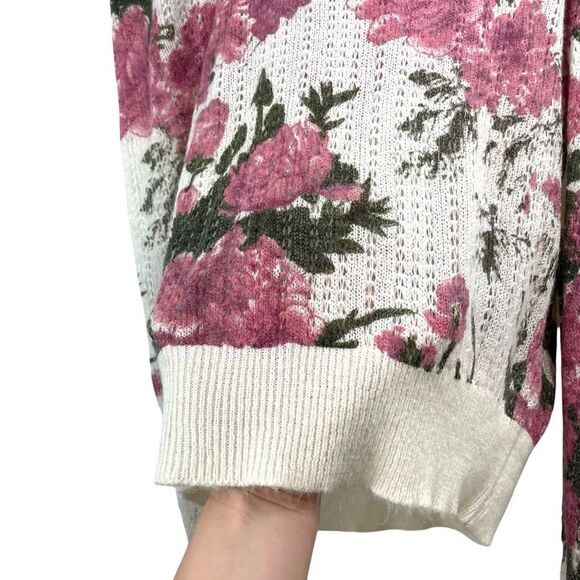 ANOTHER LOVE Kailyn sweater in la rose Size XS wool mohair acrylic blend boho - Picture 8 of 12